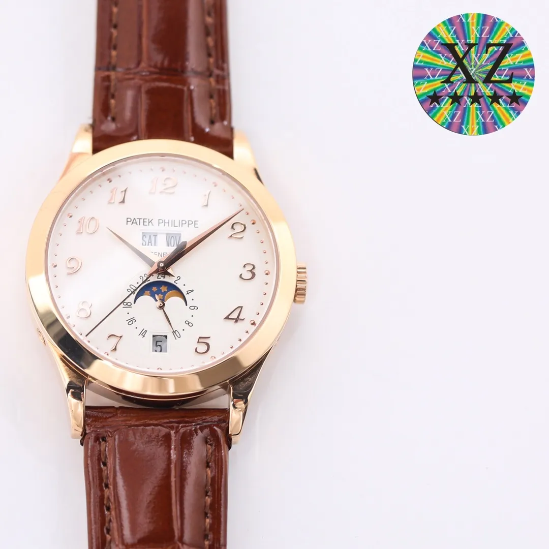 【Top Replica】💰4300! TW launches the highest version on the market - Patek Philippe - Complication Chronograph 5205G watch! 1⃣️After two years of continuous modification and debugging of the movement, we have always pursued original craftsmanship! 2⃣️Diameter 38.5MM! 3⃣️The functions are the same as the original ones, moon phase/week/month/calendar! 4⃣️It literally means high-difficulty two-color penetration, not an ordinary factory process! 5⃣️Sapphire glass mirror, the surface is coated with an extra layer of transparency! 6⃣️(Technical breakthrough) The Seagull movement is improved into an integrated Cal.324S movement! Both large and small plywood can achieve perfect chamfering effect and be rhodium plated. 7⃣️The plywood is decorated with gemstone bearings imported from Switzerland, and the color is pure, bright and natural. TW’s ingenious masterpiece welcomes your tasting! Factory quality! Welcome to reprint!